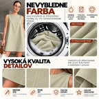Áčkové šaty MILANIA – khaki
