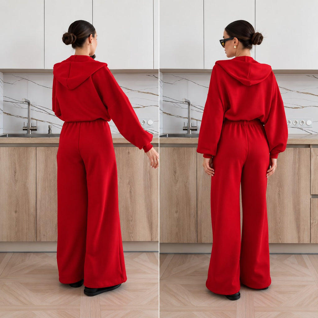 Oversize súprava SOFT – červená