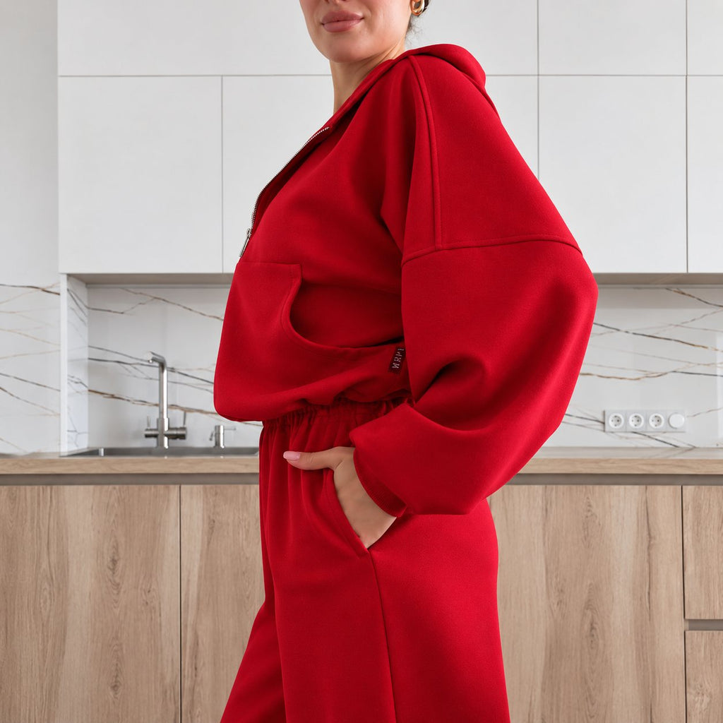 Oversize súprava SOFT – červená