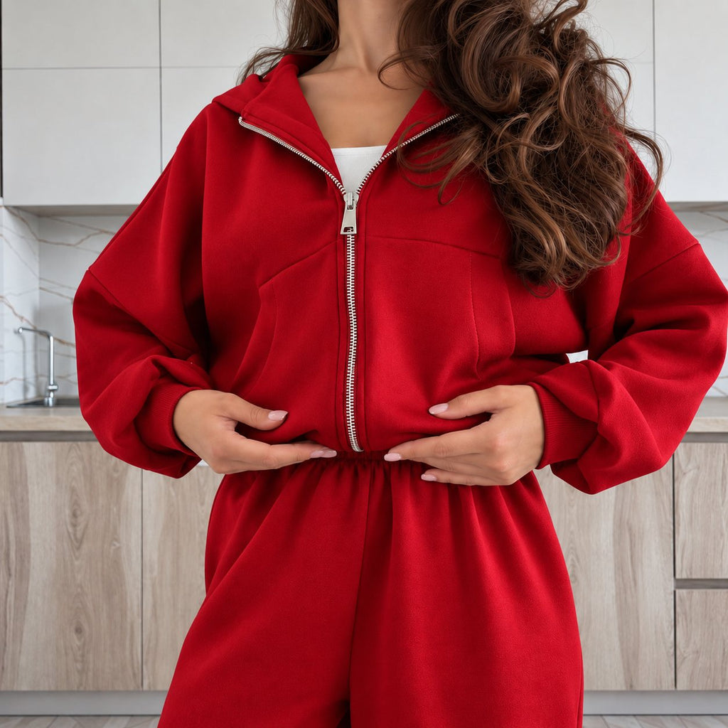 Oversize súprava SOFT – červená