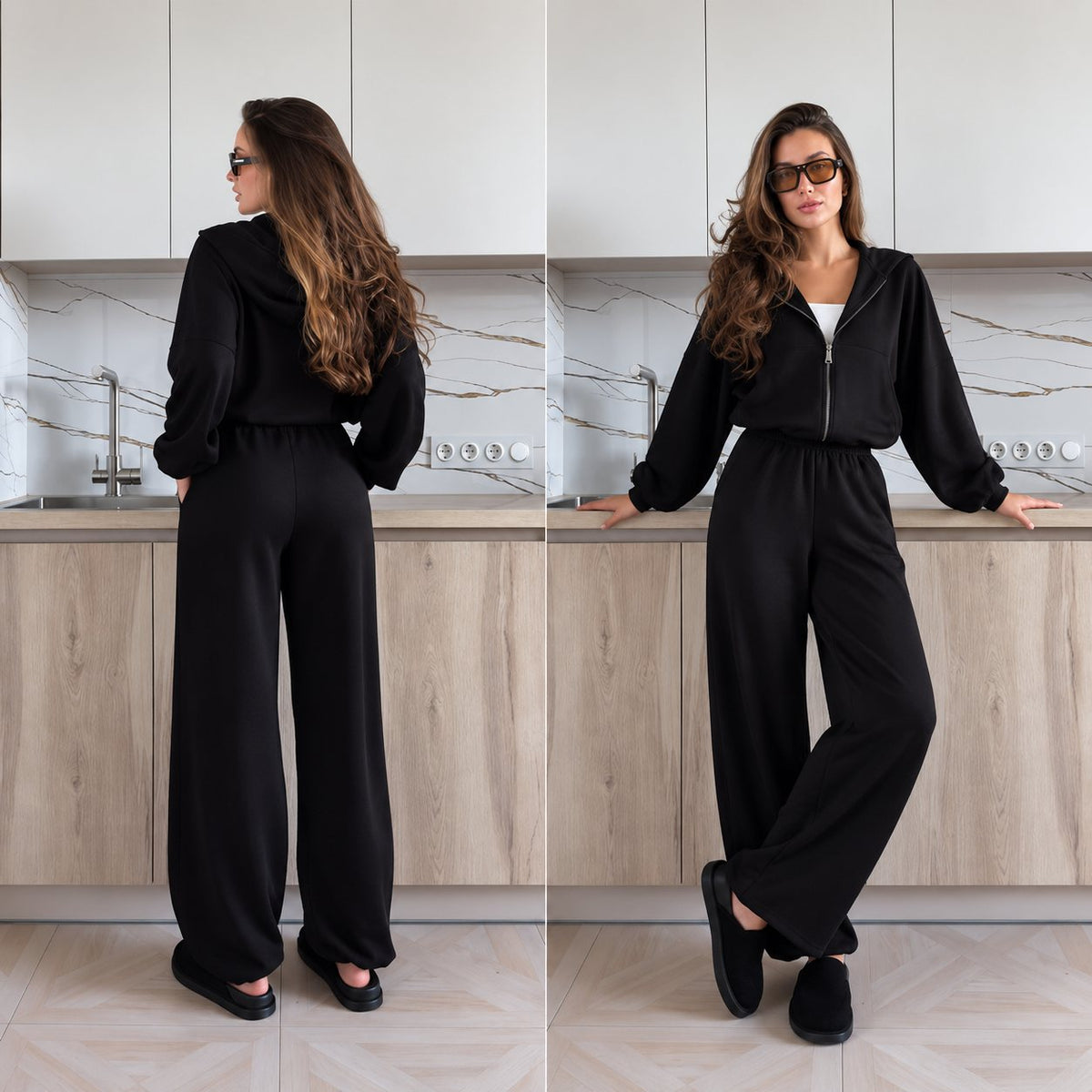Oversize súprava SOFT – čierna