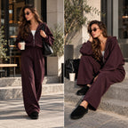 Oversize súprava SOFT – čokoládová