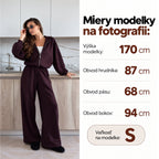 Oversize súprava SOFT – čokoládová