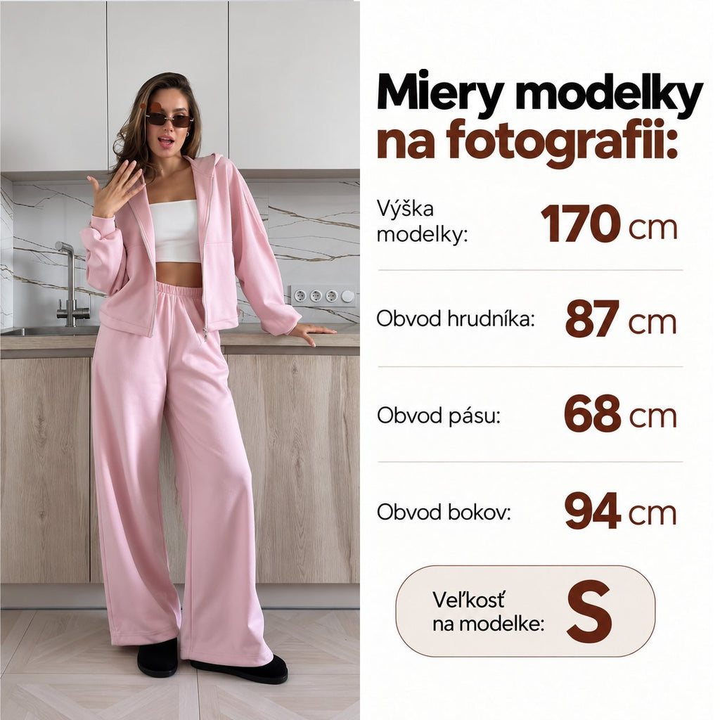 Oversize súprava SOFT – ružová