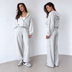 Oversize súprava SOFT – sivý melír