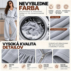 Oversize súprava SOFT – sivý melír