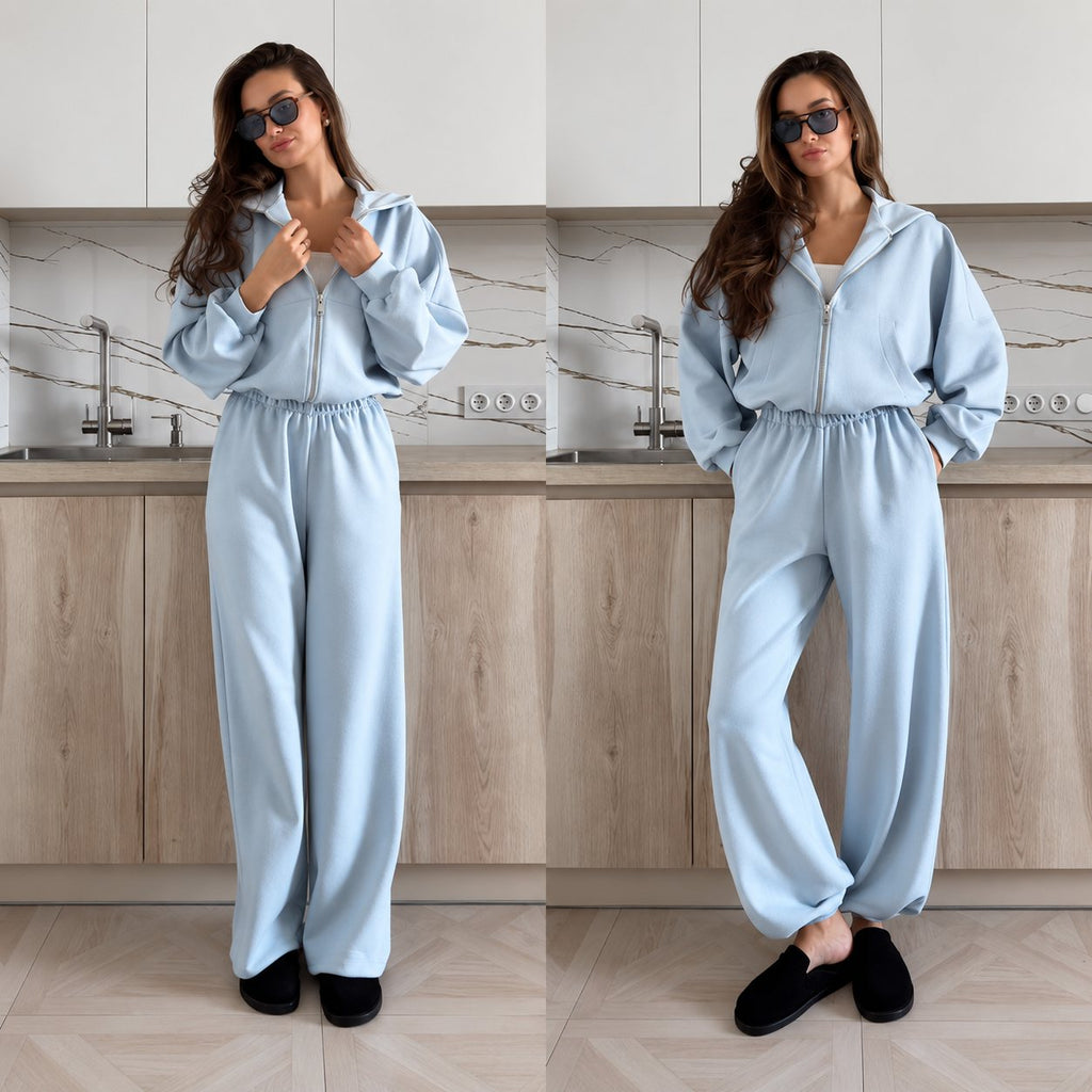 Oversize súprava SOFT – svetlomodrá