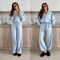 Oversize súprava SOFT – svetlomodrá