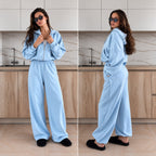 Oversize súprava SOFT – svetlomodrá