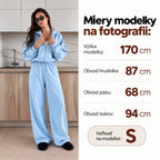 Oversize súprava SOFT – svetlomodrá