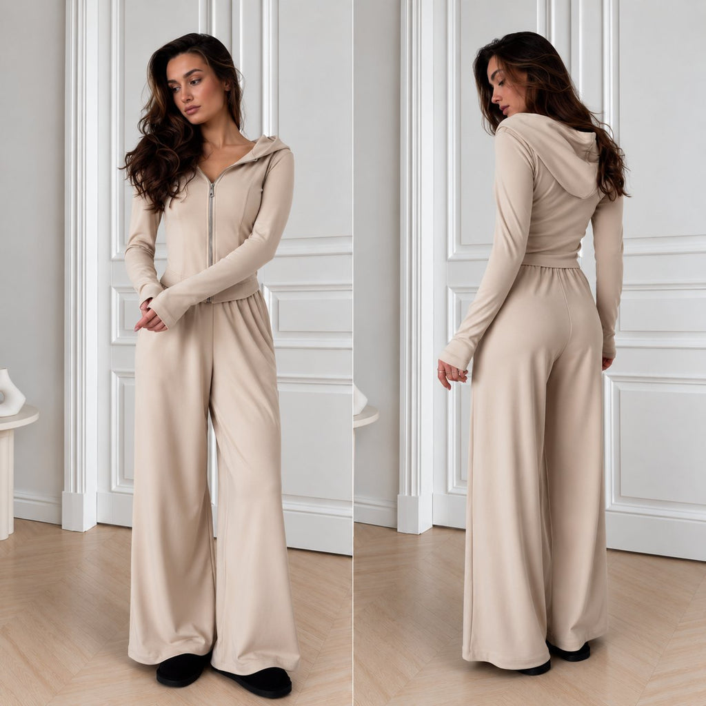 Rebrovaná súprava RIB – béžová