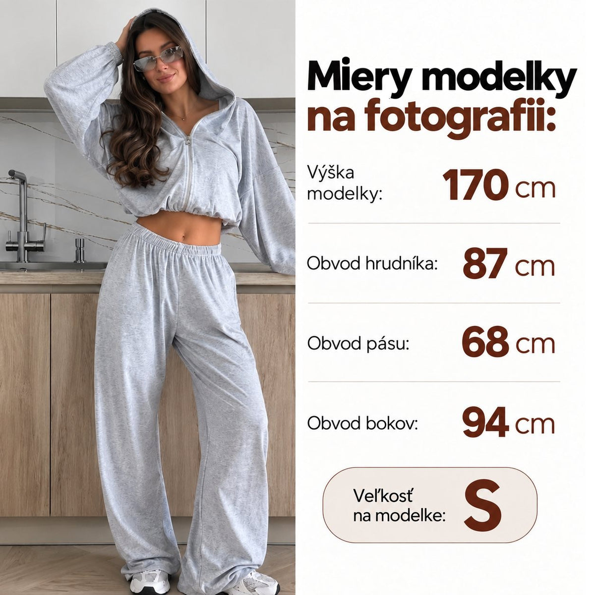 Velúrová súprava VELVET – sivý melír