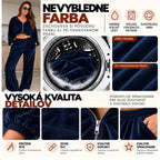 Velúrová súprava VELVET – tmavomodrá