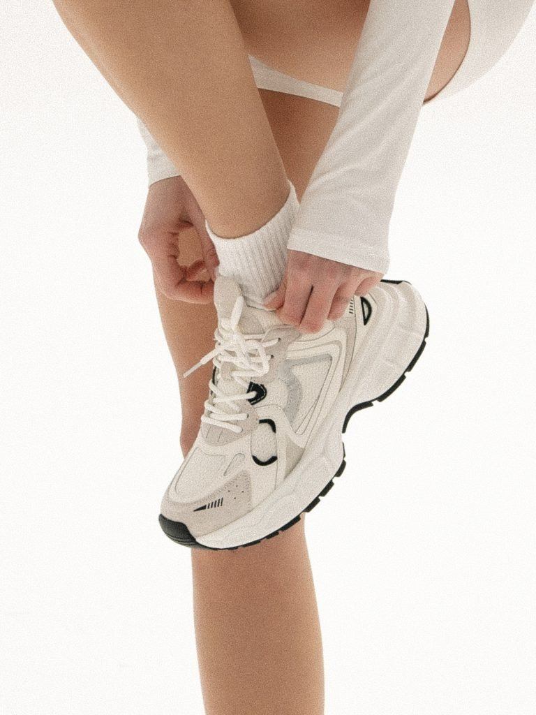 Tenisky RUNNER – bielo-béžová